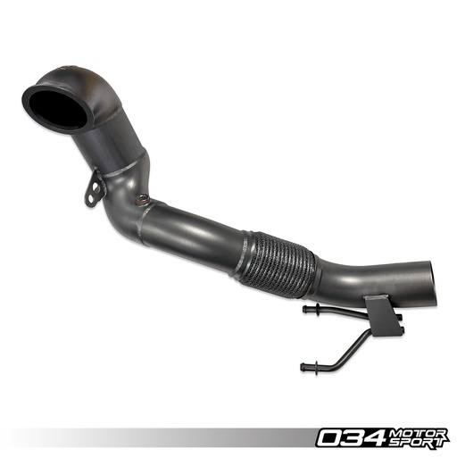 CAST STAINLESS STEEL RACING DOWNPIPE, MKVII VOLKSWAGEN GOLF/GTI & 8V AUDI A3 FWD