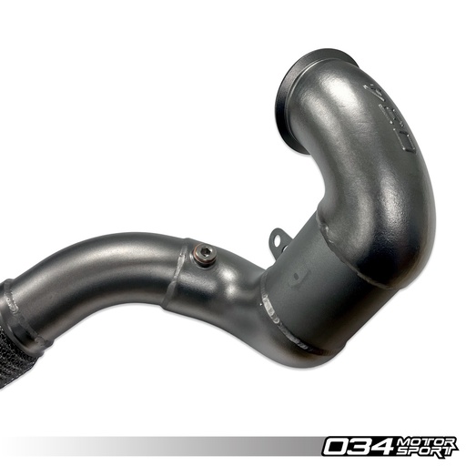 CAST STAINLESS STEEL RACING DOWNPIPE, 8V AUDI A3/S3 & MKVII VOLKSWAGEN GOLF R