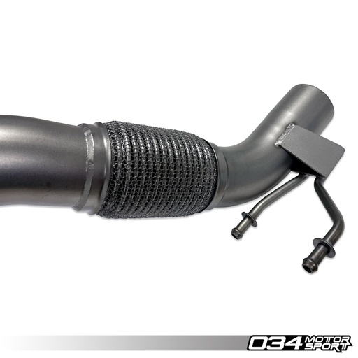 CAST STAINLESS STEEL RACING DOWNPIPE, 8V AUDI A3/S3 & MKVII VOLKSWAGEN GOLF R