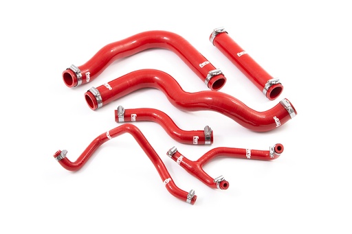 Durites Silicone Refroidissement pour Hyundai i30N/Veloster N - (Rouge)