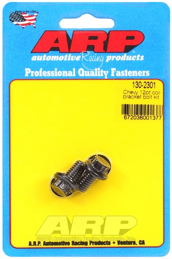 Chevy 12pt coil bracket bolt kit