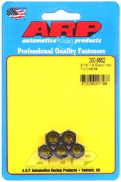 [ARP-200-8652] 5/16-18 black coarse hex nut kit