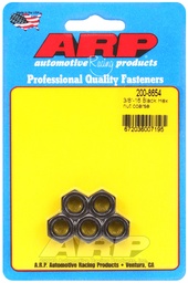 [ARP-200-8654] 3/8-16 black coarse hex nut kit