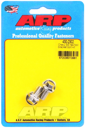 Chevy SS hex coil bracket bolt kit