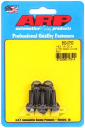[ARP-650-0750] 1/4-20 x 0.750 hex black oxide bolts
