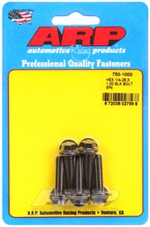 [ARP-750-1000] 1/4-28 x 1.000 hex black oxide bolts