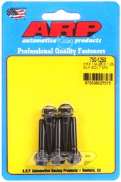 [ARP-750-1250] 1/4-28 x 1.250 hex black oxide bolts