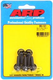 [ARP-660-1001] M6 x 1.00 x 20 hex black oxide bolts