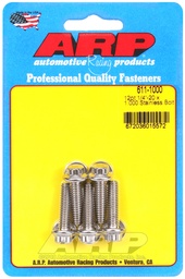 [ARP-611-1000] 1/4-20 x 1.000 12pt SS bolts