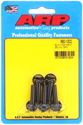 [ARP-660-1002] M6 x 1.00 x 25 hex black oxide bolts