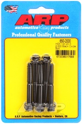 [ARP-650-2000] 1/4-20 X 2.000 hex black oxide bolts