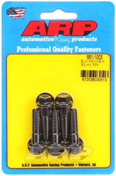 [ARP-661-1003] M8 x 1.25 x 30 hex black oxide bolts