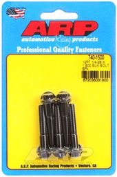 [ARP-740-1500] 1/4-28 x 1.500 12pt black oxide bolts