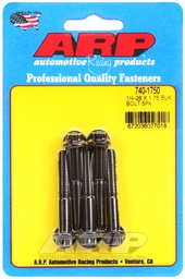 [ARP-740-1750] 1/4-28 x 1.750 12pt black oxide bolts