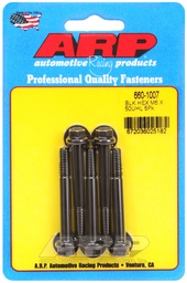 [ARP-660-1007] M6 x 1.00 x 50 hex black oxide bolts