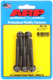 [ARP-660-1008] M6 x 1.00 x 55 hex black oxide bolts
