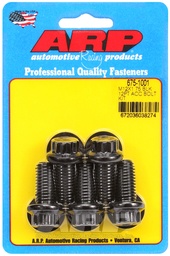 [ARP-675-1001] M12 x 1.75 x 25 12pt black oxide bolts