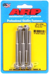 [ARP-621-2750] 1/4-20 x 2.750 hex SS bolts