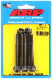 [ARP-660-1010] M6 x 1.00 x 65 hex black oxide bolts