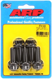 [ARP-674-1002] M12 x 1.50 x 30 12pt black oxide bolts