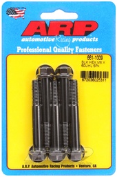 [ARP-661-1009] M8 x 1.25 x 60  hex black oxide bolts