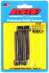 [ARP-100-3208] 5/16-24 X 2.750 black hex water pump pulley w/ 1.500" fan spacer stud kit