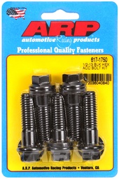[ARP-617-1750] 1/2-13 x 1.750 hex black oxide bolts