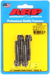 [ARP-100-3220] 5/16-24 X 2.000 black 12pt water pump pulley w/ .750" fan spacer stud kit
