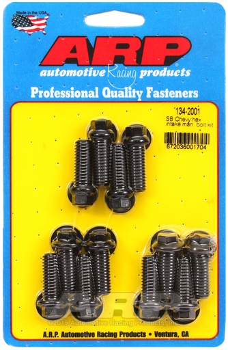 SB Chevy hex intake manifold bolt kit