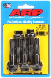 [ARP-665-1006] M12 x 1.75 x 50 hex black oxide bolts