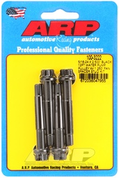 [ARP-100-3222] 5/16-24 X 2.500 black 12pt water pump pulley w/ 1.250" fan spacer stud kit