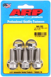 [ARP-646-1000] 1/2-13 X 1.000 hex SS bolts