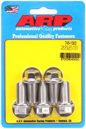 [ARP-745-1000] 1/2-20 x 1.000 hex SS bolts