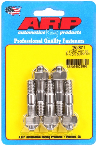 Ford 9" SS hex pinion support stud kit