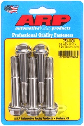 [ARP-763-1008] M10 x 1.25 x 60  hex SS bolts