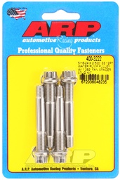 [ARP-400-3222] 5/16-24 X 2.500 SS 12pt water pump pulley w/ 1.250" fan spacer stud kit