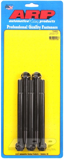 1/2-20 x 6.000 hex black oxide bolts
