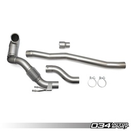[034-105-4041] Cast Stainless Steel Performance Downpipe, 8V Audi A3/S3 & MkVII Volkswagen Golf/GTI/R