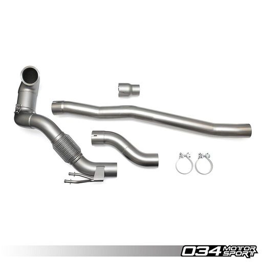 Cast Stainless Steel Performance Downpipe, 8V Audi A3/S3 & MkVII Volkswagen Golf/GTI/R