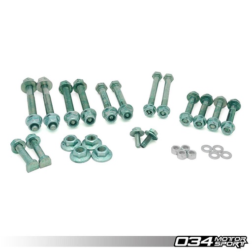CONTROL ARM KIT HARDWARE KIT, B5 AND C5 WITH ALUMINUM UPRIGHTS